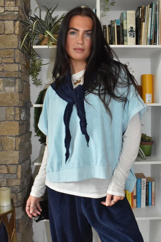 Terry B Neckerchief Navy